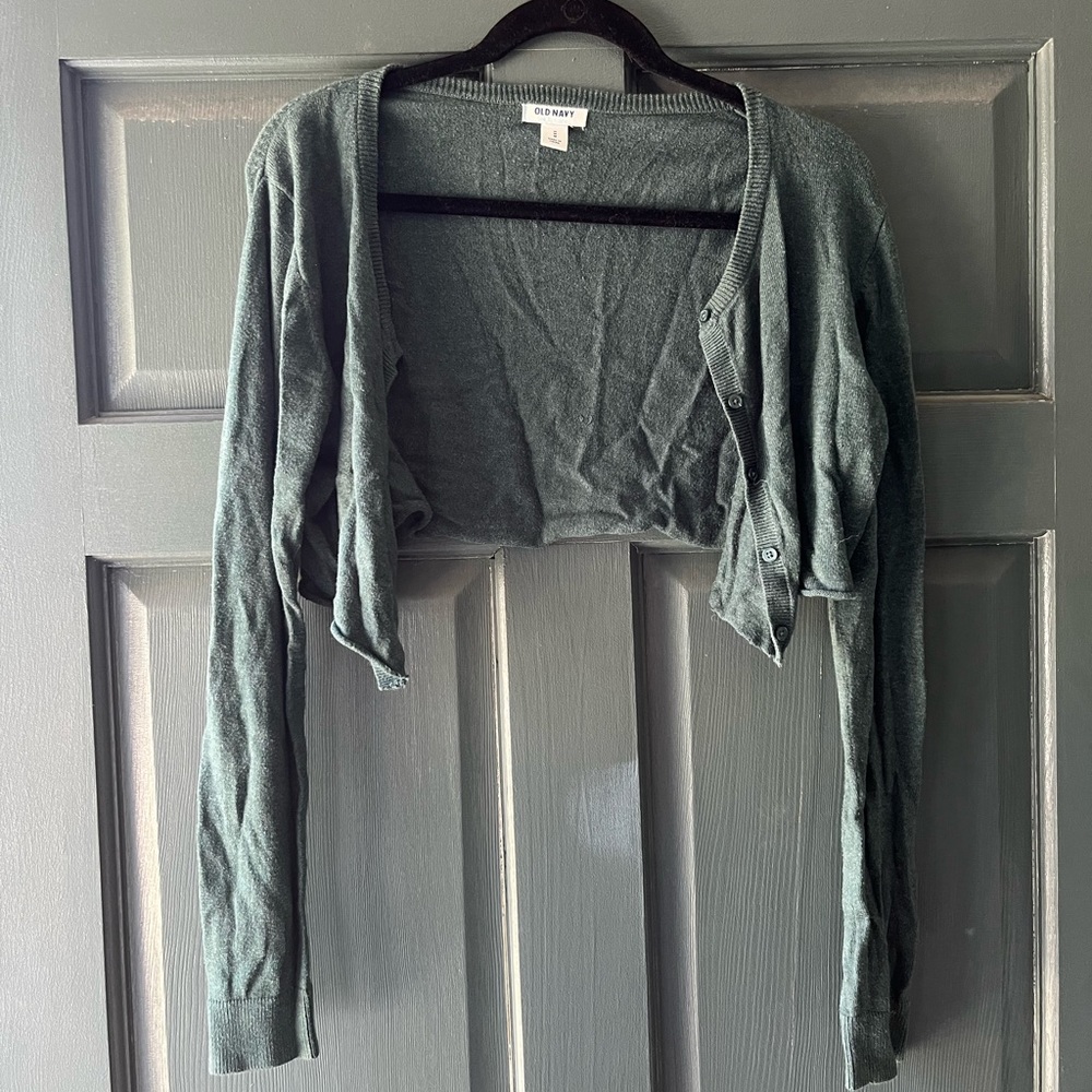 Cropped Old Navy Cardigan